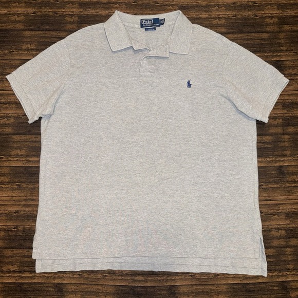 Ralph Lauren Other - Vintage Polo Ralph Lauren Men's Grey Shirt Size XL Custom Fit